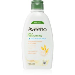 Aveeno Daily Moisturising Yoghurt body wash gel de dus hranitor Apricot & Yoghurt 300 ml