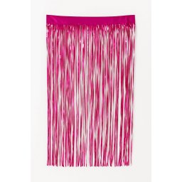 Perdea beteala roz metalic 1 m x 2 m