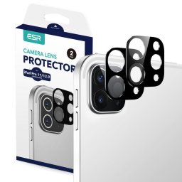 TEMPERED GLASS ESR CAMERA LENS 2-PACK IPAD PRO 11 / PRO 12.9 BLACK