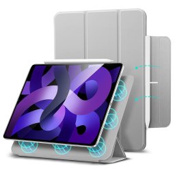 Husa pentru iPad Pro 11 2018 / iPad Air 4 / 5 (2020/2022) - ESR Rebound Magnetic - Silver Grey
