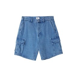OBEY Bermude Bigwiggy Denim Cargo 172100085 LIN light indigo