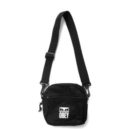 OBEY Geantă mică Small Messenger Bag 100010150 BLK black