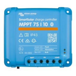 Incarcator solar 12v 24v 10a victron energy smartsolar mppt 75/10