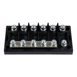victron energy six-way fuse holder for mega-fuse with busbar (250a)