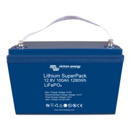 victron energy lithium superpack 12.8v/100ah high current (m8)