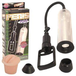 Lonely Penis Pump - set pompă pentru penis (3 piese)