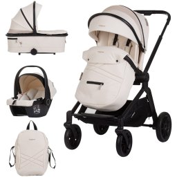 Carucior copii 3 in 1 Chipolino Magnum Biscotta