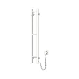 Uscător electric pentru prosoape SILOUETTE 46W 100x16 cm alb, pe partea dreaptă