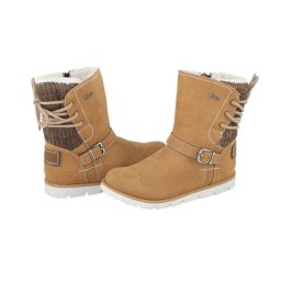 Cizme dama, s.Oliver, 5-56608-27-305-Maro, casual, textil, impermeabil, scurte, cu talpa joasa, maro (Marime: 37)