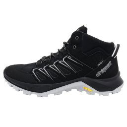 Ghete dama, Grisport, 821810-14727R6G-Negru, sport, piele ecologica, impermeabil, cu talpa joasa, negru (Marime: 42)