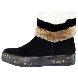 Ghete dama, Epica, JZ8945-R37-2-01-I-Negru, casual, piele intoarsa, cu talpa joasa, negru (Marime: 41)
