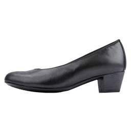 Pantofi dama, Waldlaufer, 358501-121-001-Hilaria-Negru, casual, piele naturala, cu toc, negru (Marime: 38)