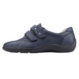 Pantofi dama, Waldlaufer, 496301-172-002-Henni-Albastru-Inchis, casual, piele naturala, cu talpa joasa, albastru inchis (Marime: 37,5)