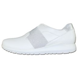 Pantofi dama, Waldlaufer, 347860-10-1801-Alb, casual, piele naturala, cu talpa joasa, alb (Marime: 38)