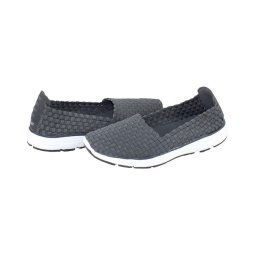 Pantofi dama, s.Oliver, 5-24619-26-200-Gri, casual, textil, cu talpa joasa, gri (Marime: 38)