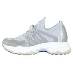 Pantofi dama, Marco Tozzi, 2-23782-22-250-Gri, sport, textil, cu platforma, gri (Marime: 40)