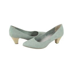 Pantofi dama, Marco Tozzi, 2-22434-26-768-Verde, casual, textil, cu toc, verde (Marime: 39)