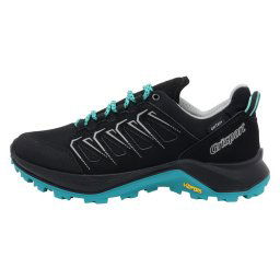 Pantofi dama, Grisport, 845950-14723R1G-Negru, sport, piele ecologica, impermeabil, cu talpa joasa, negru (Marime: 36)