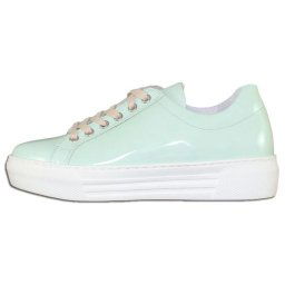 Pantofi dama, Gabor, 34-404-0-Verde, casual, piele naturala, cu talpa joasa, verde (Marime: 42)