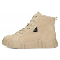Ghete dama, Filippo, DBT4146-23-BE-Bej, casual, piele naturala, cu talpa joasa, bej (Marime: 39)