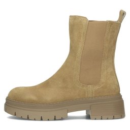Cizme dama, Filippo, DBT4995-23-BE-Bej, casual, piele intoarsa, scurte, cu toc, bej (Marime: 40)