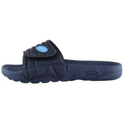 Papuci, Scholl, Nautilus-F24354-1040-Albastru-Inchis, de plaja, PVC, ortopedici, cu talpa joasa, albastru inchis (Marime: 38)
