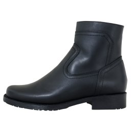 Cizme barbati, Nicolis, 41905-Negru, casual, piele naturala, lungi, cu toc, negru (Marime: 41)