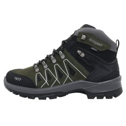 Ghete barbati, Grisport, 820637-14501S3G-Verde, sport, piele naturala, impermeabil, cu talpa groasa, verde (Marime: 45)