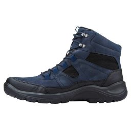 Ghete barbati, Waldlaufer, 415972-502-713-Albastru-Inchis, casual, piele naturala, impermeabil, cu talpa groasa, albastru inchis (Marime: 44)
