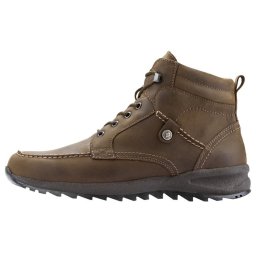 Ghete barbati, Waldlaufer, 388801-200-822-Helle-Maro, casual, piele naturala, imblanite, cu talpa groasa, maro (Marime: 44,5)