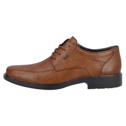 Pantofi barbati, Rieker, B0013-24-Maro, elegant, piele naturala, impermeabil, cu toc, maro (Marime: 43)