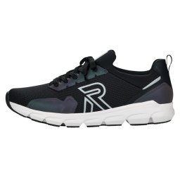 Pantofi barbati, Rieker, 07802-00-Negru, sport, textil, cu talpa groasa, negru (Marime: 41)