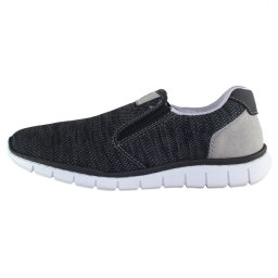 Pantofi barbati, Rieker, B8752-42-Negru, casual, sintetic, cu talpa joasa, negru (Marime: 42)