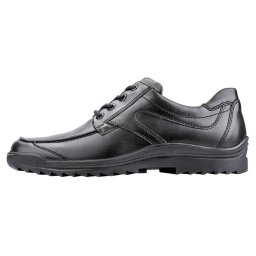 Pantofi barbati, Waldlaufer, 483000-174-001-Hendrik-Negru, casual, piele naturala, cu talpa groasa, negru (Marime: 42,5)