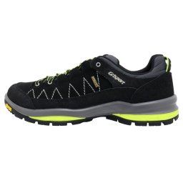 Pantofi barbati, Grisport, 820579-12501S2G-Negru, sport, piele naturala, impermeabil, cu talpa groasa, negru (Marime: 44)