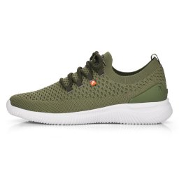 Pantofi barbati, Rieker, 07402-54-Verde, sport, textil, cu talpa joasa, verde (Marime: 41)