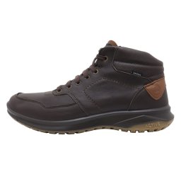 Ghete barbati, Grisport, 859813-44113A3G-Maro, casual, piele naturala, impermeabil, cu talpa groasa, maro (Marime: 44)