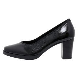 Pantofi dama, Karisma, X4X430022A-01-L-Negru, elegant, piele naturala, cu toc, negru (Marime: 36)