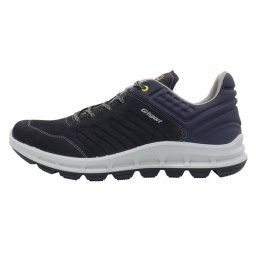 Pantofi barbati, Grisport, 868280-44401V3-Albastru-Inchis, sport, piele naturala, perforati, cu talpa joasa, albastru inchis (Marime: 44)