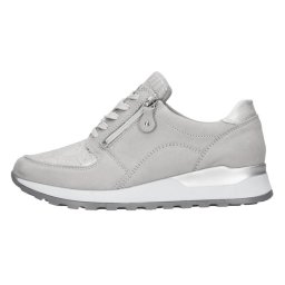Pantofi dama, Waldlaufer, H64007-333-070-Hiroko-Gri, sport, piele naturala, ortopedici, cu talpa joasa, gri (Marime: 37)