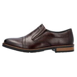 Pantofi barbati, Rieker, 14654-25-Maro, casual, piele naturala, cu toc, maro (Marime: 40)