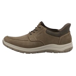 Pantofi barbati, Rieker, 03656-24-Maro, casual, piele naturala, cu talpa joasa, maro (Marime: 43)