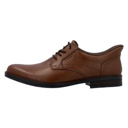 Pantofi barbati, Rieker, 10353-24-Maro, casual, piele naturala, cu toc, maro (Marime: 43)