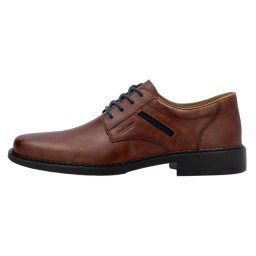 Pantofi barbati, Rieker, B0803-24-Maro, casual, piele naturala, cu toc, maro (Marime: 44)