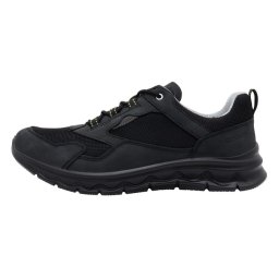 Pantofi barbati, Grisport, 890595-44514N3T-Negru, sport, piele naturala, cu talpa groasa, negru (Marime: 45)