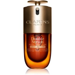 Clarins Double Serum Light Texture ser intensiv împotriva îmbătrânirii pielii 30 ml