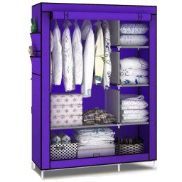 Dulap MOV Haine 2 compartimente Textil