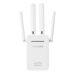 Amplificator Alb U7AC1200RE de semnal 4 antene wireless AX