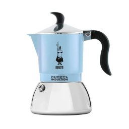 Espressoare pentru aragaz Ibric manual pentru cafea, 100ml, 2 cesti, Albastru