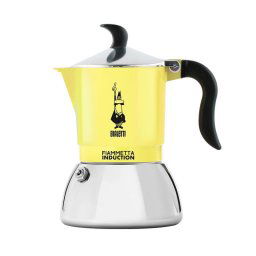 Espressoare pentru aragaz Ibric manual pentru cafea, 100ml, 2 cesti, Galben